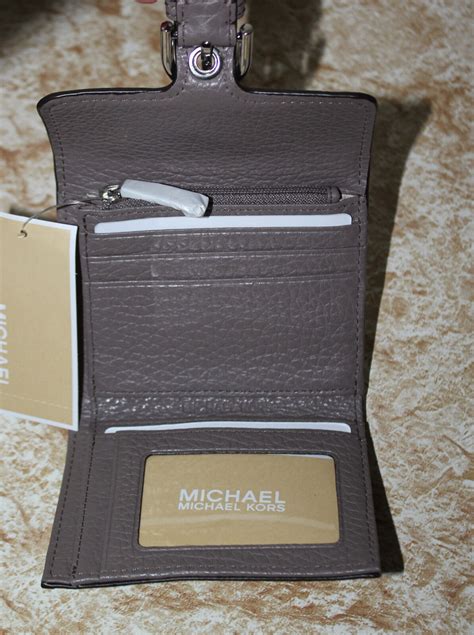 cinder wallet michael kors|Michael Kors Cooper Med Carryall Pebbled Cinder Leather .